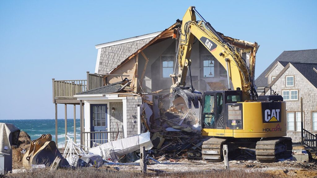 Nantucket Home Faces Demolition Due To Coastal Erosion