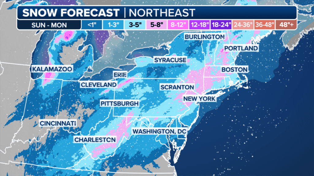 Winter Storm Alert: Snowfall Predictions For Nyc