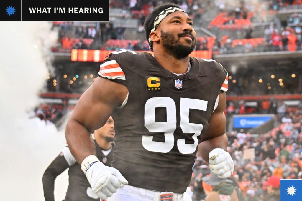 Browns Navigate Miles Garrett Trade Rumors As Purdy's Contract Talks