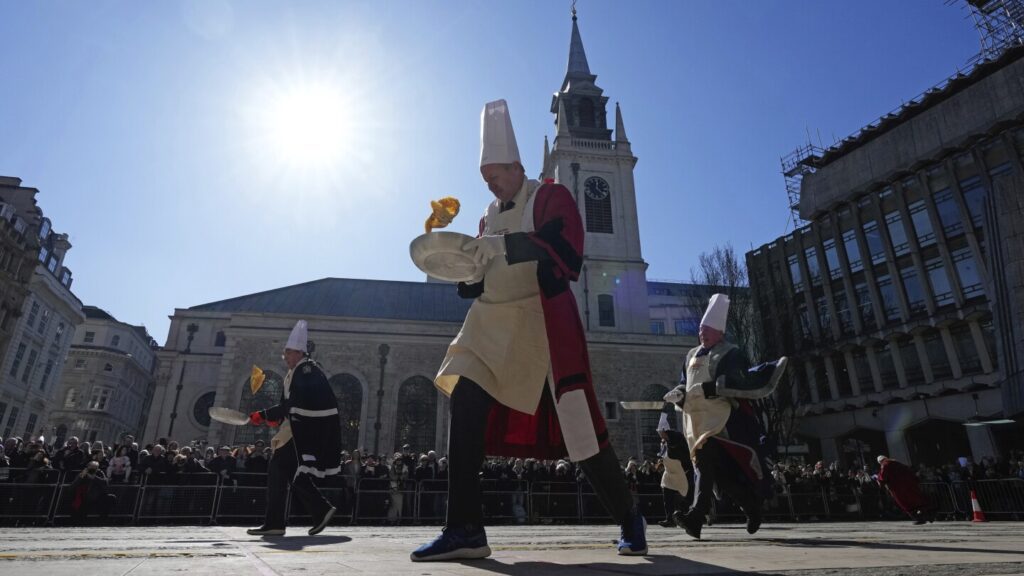 Frying Pan Fun: Excitement Soars At Annual Pancake Day Race